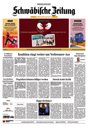 Schwäbische Zeitung Riedlingen