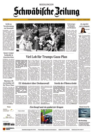 Schwäbische Zeitung Riedlingen