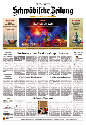 Schwäbische Zeitung Riedlingen - ePaper