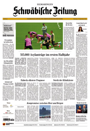 Schwäbische Zeitung Sigmaringen - ePaper