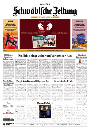 Schwäbische Zeitung Wangen