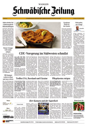 Schwäbische Zeitung Wangen