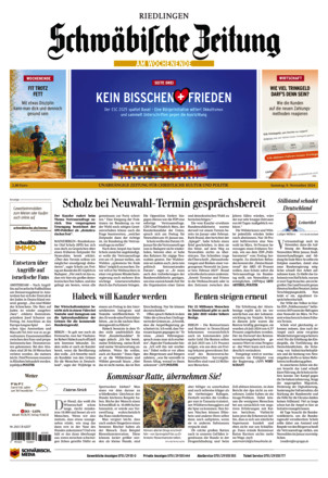 Schwäbische Zeitung Riedlingen