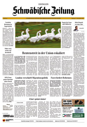 Schwäbische Zeitung Ehingen