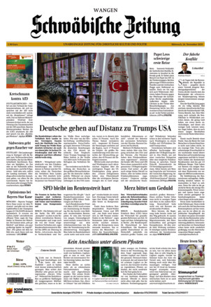 Schwäbische Zeitung Wangen