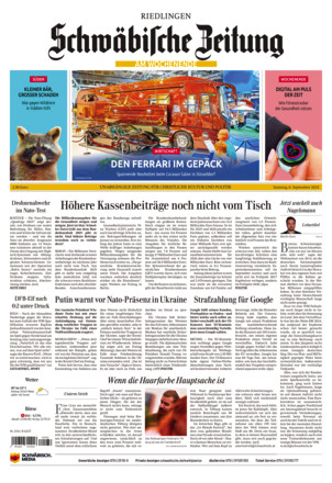 Schwäbische Zeitung Riedlingen
