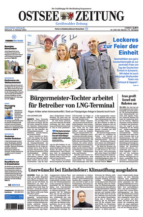 Greifswalder Zeitung - ePaper