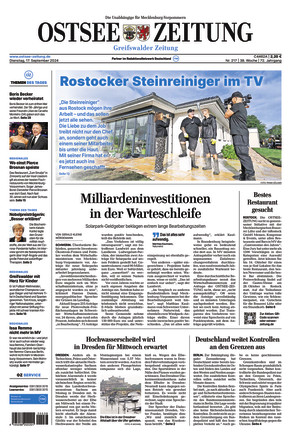 Greifswalder Zeitung - ePaper