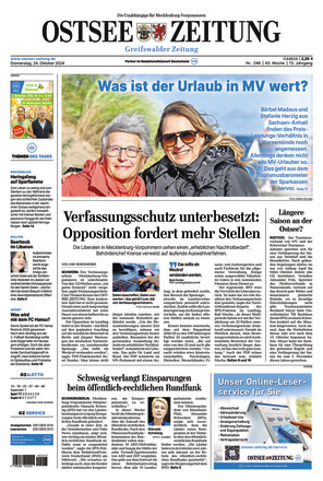 Greifswalder Zeitung - ePaper