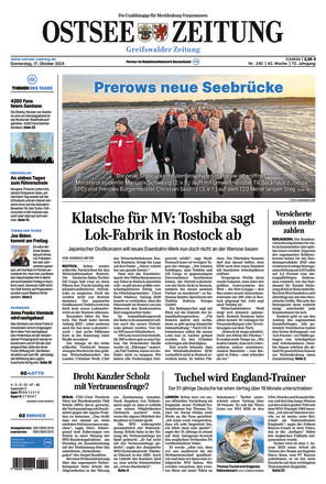 Greifswalder Zeitung - ePaper