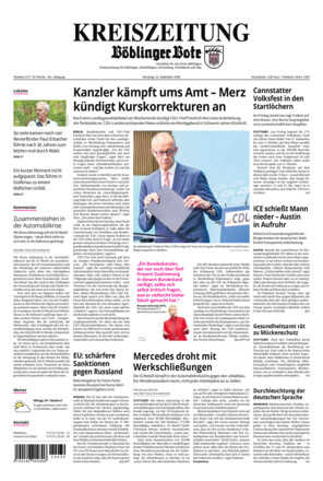 KREISZEITUNG Böblinger Bote