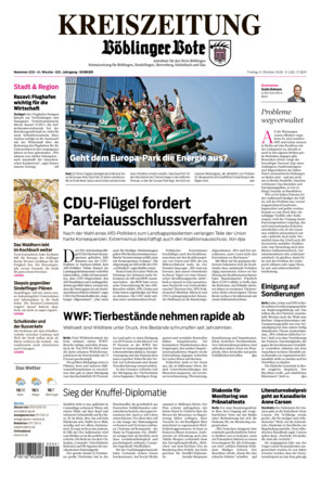 KREISZEITUNG Böblinger Bote