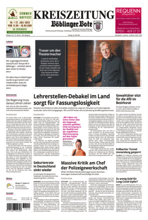 KREISZEITUNG Böblinger Bote