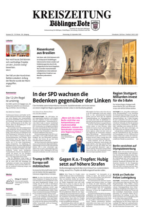 KREISZEITUNG Böblinger Bote
