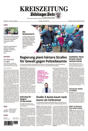 KREISZEITUNG Böblinger Bote