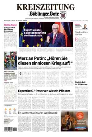KREISZEITUNG Böblinger Bote