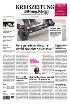 KREISZEITUNG Böblinger Bote