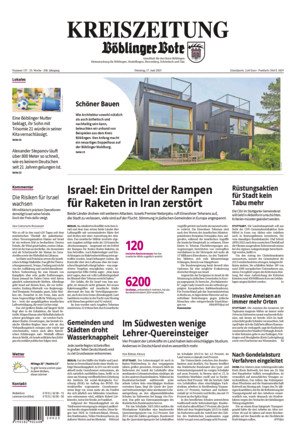 KREISZEITUNG Böblinger Bote