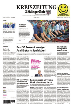 KREISZEITUNG Böblinger Bote