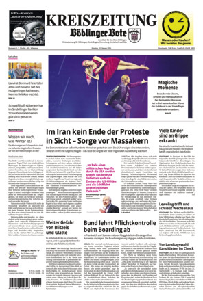 KREISZEITUNG Böblinger Bote