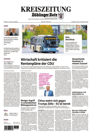 KREISZEITUNG Böblinger Bote - ePaper