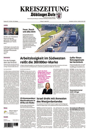 KREISZEITUNG Böblinger Bote