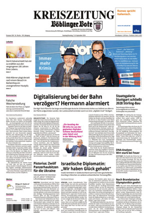 KREISZEITUNG Böblinger Bote - ePaper