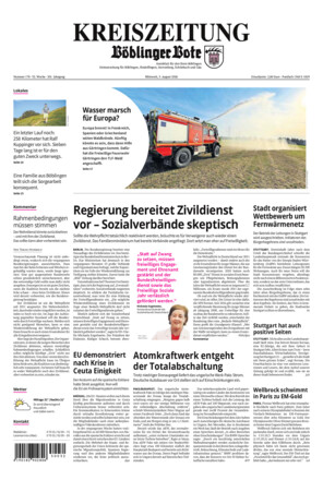 KREISZEITUNG Böblinger Bote