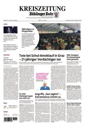 KREISZEITUNG Böblinger Bote