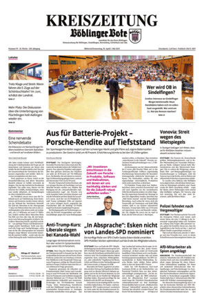 KREISZEITUNG Böblinger Bote