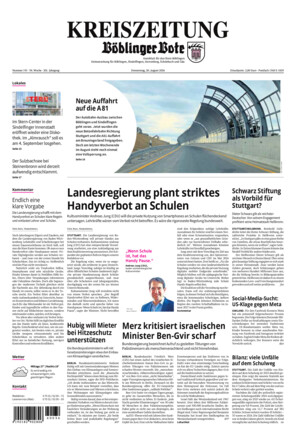KREISZEITUNG Böblinger Bote