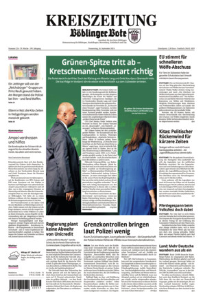 KREISZEITUNG Böblinger Bote - ePaper