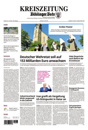KREISZEITUNG Böblinger Bote