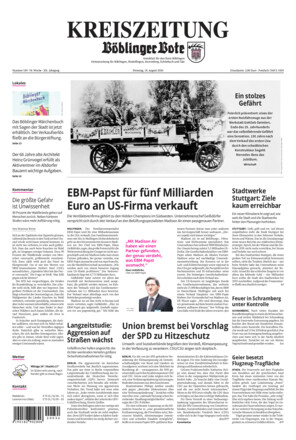 KREISZEITUNG Böblinger Bote