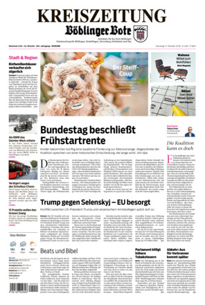 KREISZEITUNG Böblinger Bote