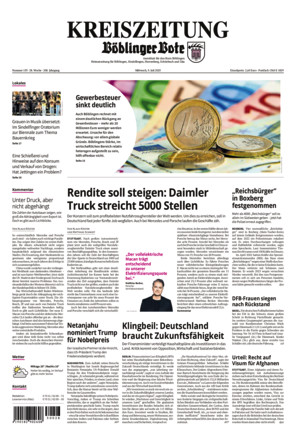 KREISZEITUNG Böblinger Bote