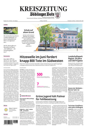 KREISZEITUNG Böblinger Bote