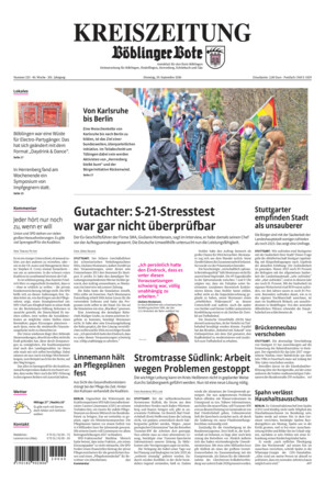 KREISZEITUNG Böblinger Bote