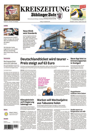 KREISZEITUNG Böblinger Bote