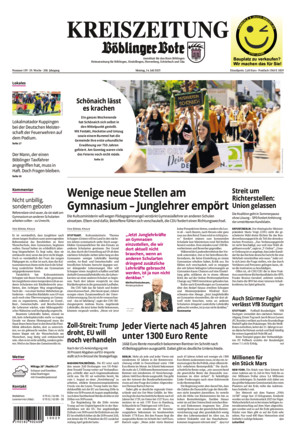 KREISZEITUNG Böblinger Bote
