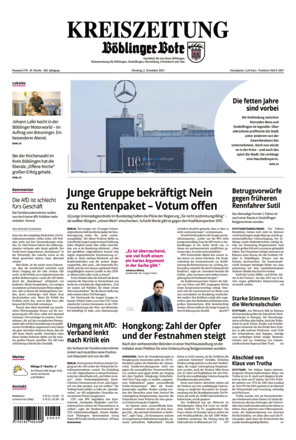 KREISZEITUNG Böblinger Bote