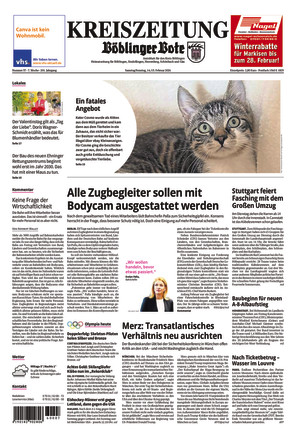KREISZEITUNG Böblinger Bote