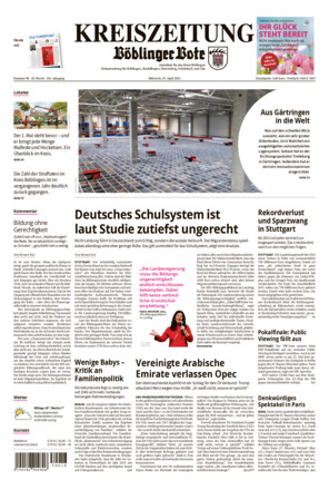 KREISZEITUNG Böblinger Bote