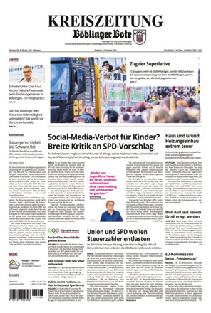 KREISZEITUNG Böblinger Bote