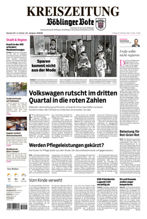 KREISZEITUNG Böblinger Bote