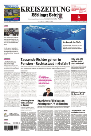 KREISZEITUNG Böblinger Bote - ePaper