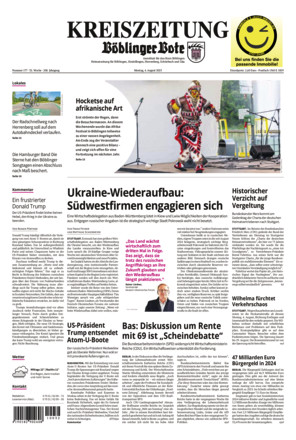KREISZEITUNG Böblinger Bote