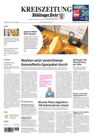 KREISZEITUNG Böblinger Bote