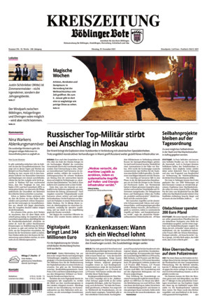 KREISZEITUNG Böblinger Bote