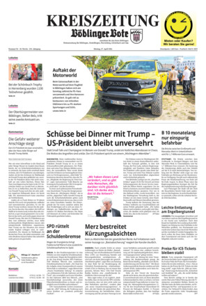 KREISZEITUNG Böblinger Bote